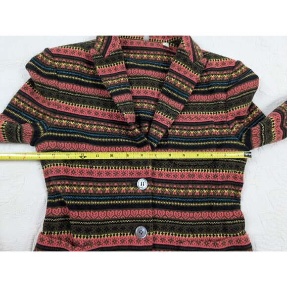 IISLI Jacket Blazer Women's Size 4  100% Wool  Nordic style x long sleeve - Picture 13 of 16